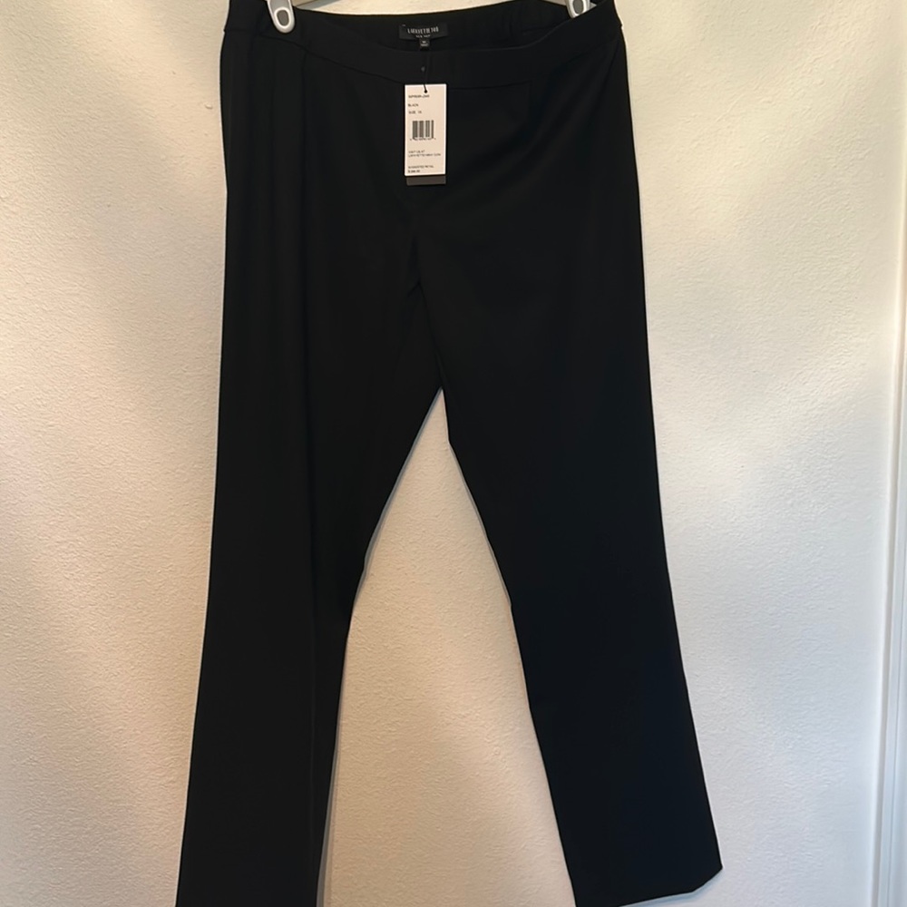 Lafayette 148 New York Gramercy Acclaimed Stretch Pants Size 1X